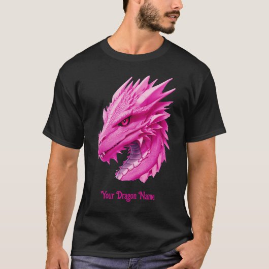 Dargon Pink T-shirt (Voorkant)