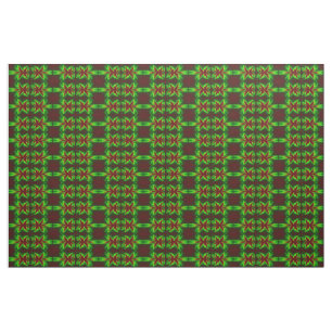 Dargonfly in vlammen Fractal Patterned Craft Fabri Stof