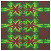 Dargonfly in vlammen Fractal Patterned Craft Fabri Stof (Swatch)