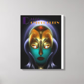 Daria Cyborg Queen Canvas Print (Voorkant)
