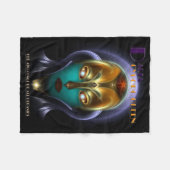 Daria Cyborg Queen Fleece Blanket Deken (Voorkant (Horizontaal))