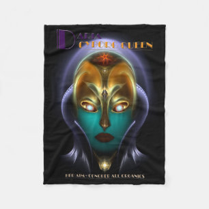Daria Cyborg Queen Fleece Blanket Deken