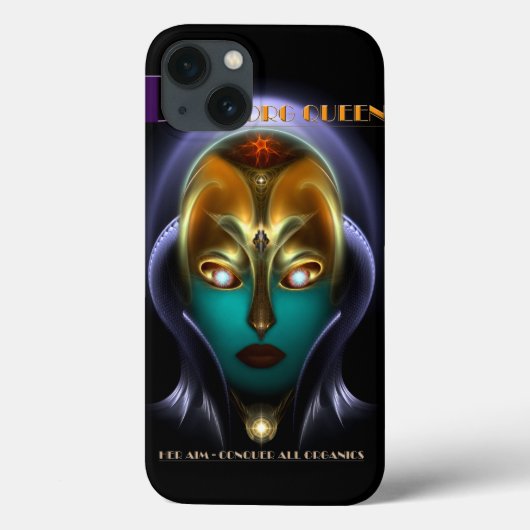Daria Cyborg Queen iPad Hoesje (Achterkant)
