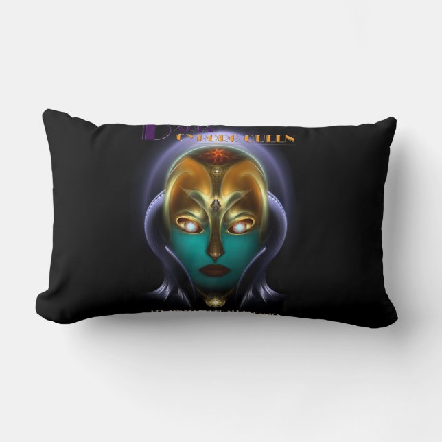 Daria Cyborg Queen Lumbar Pillow Kussen (Voorkant)