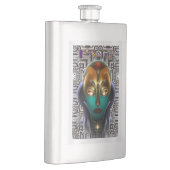 Daria Cyborg Queen Tech 8oz Classic Flask Flacon (Rechts)