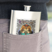Daria Cyborg Queen Tech 8oz Classic Flask Flacon (Voorbeeld)