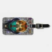 Daria Cyborg Queen Tech Bagagelabel (Voorkant horizontaal)