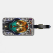 Daria Cyborg Queen Tech Bagagelabel (Achterkant horizontaal)