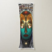 Daria Cyborg Queen Tech Body Pillow Lichaamskussen (Voorkant Verticaal)