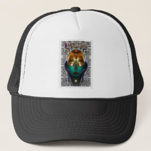 Daria Cyborg Queen Tech Trucker Pet