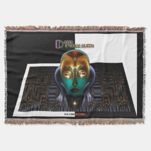 Daria Cyborg Queen The Rising Storm Throw Blanket Deken