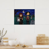 daria en jane poster (Keuken)