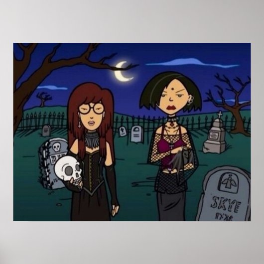 daria en jane poster (Voorkant)