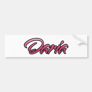 Daria roze Aufkleber Sticker
