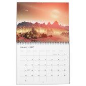 Darian Calendar: Martian Perpetual Calendar Kalender (Jan 2027)