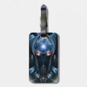 Darian Warrior Bagagelabel (Achterkant verticaal)