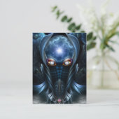 Darian Warrior Briefkaart (Staand voorkant)