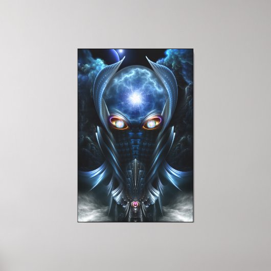 Darian Warrior Canvas Print (Voorkant)