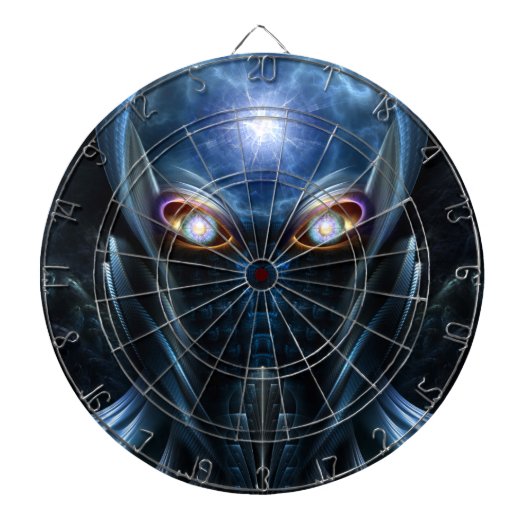 Darian Warrior Dartbord (Voorkant)