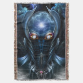 Darian Warrior Throw Blanket Deken (Voorkant Verticaal)