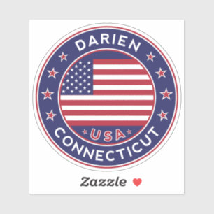 Darien Connecticut, Darien Sticker