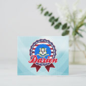 Darien, CT Briefkaart (Staand voorkant)