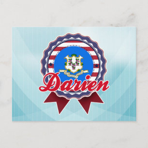 Darien, CT Briefkaart