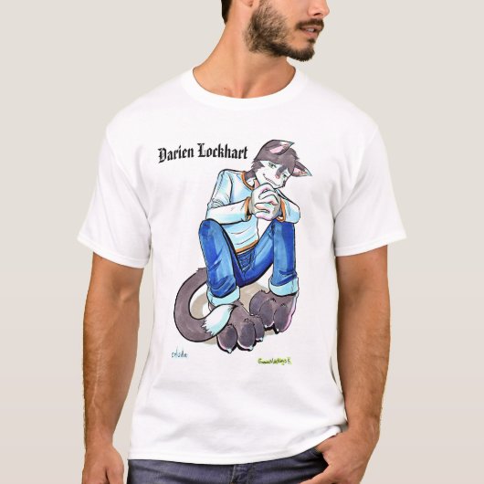 Darien Lockhart T-Shirt Print (Voorkant)