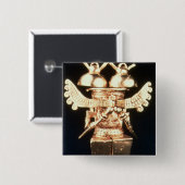 Darien Pectoral Vierkante Button 5,1 Cm (Voorkant /achterkant)