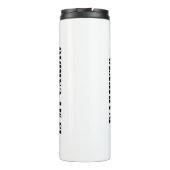 D'Arienzo is mijn cardio grappige Tanguero Tango D Thermosbeker (Achterkant)