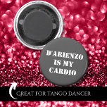D'Arienzo is mijn cardio Tanguero Argentine Tango Magneet<br><div class="desc">Deze verbazingwekkende Tango magneet zal iedereen laten weten dat je leeft Argentijnse tango. Dit maakt ook een perfecte verjaardags-,  kerst-,  Valentijnsdag- of Vaderdag-cadeau-idee voor Tango Addict. Voel je vrij om in bulk te kopen voor je tango vrienden.</div>