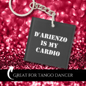 D'Arienzo is mijn cardio Tanguero Argentine Tango Sleutelhanger