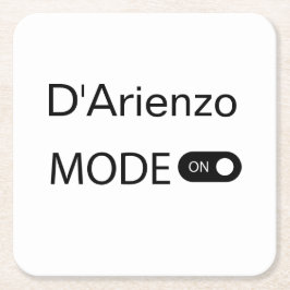 D'Arienzo mode grappig Tanguero Tango Dancer Milon Kartonnen Onderzetters