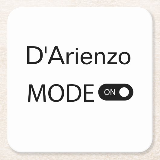 D'Arienzo mode grappig Tanguero Tango Dancer Milon Kartonnen Onderzetters (Voorkant)