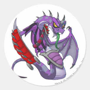 Darigan Citadel Team Captain 2 Ronde Sticker