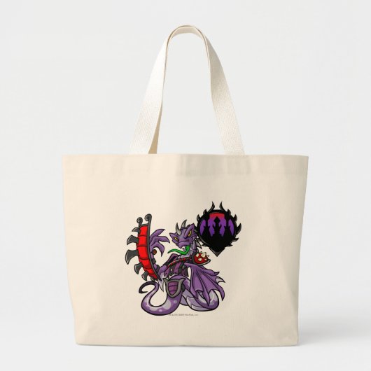 Darigan Citadel Team Kapitein 1 Grote Tote Bag (Voorkant)