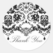 Daring Damask Sticker (Voorkant)