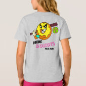 Daring Donuts - Meisjes T-shirt (Achterkant)