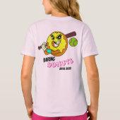 Daring Donuts - Meisjes T-shirt (Achterkant)