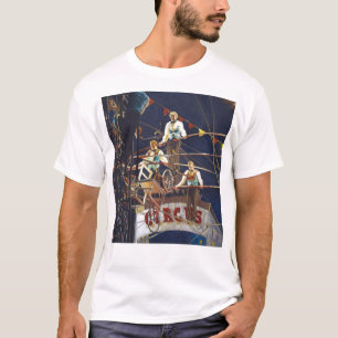 Daring Flying Wallendas Trapeze Circus Act T-shirt