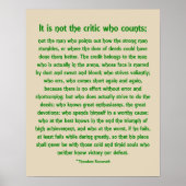 Daring Greatly  - Poster (Voorkant)