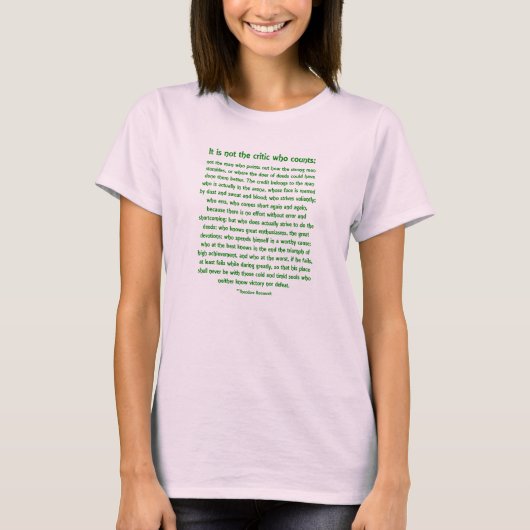 Daring Greatly T-Shirt (Voorkant)