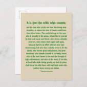 Daring groot - Briefkaart (Voorkant / Achterkant)