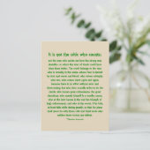 Daring groot - Briefkaart (Staand voorkant)