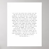 Daring in grote mate afdrukken poster (Voorkant)