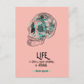 Daring Life Quote Briefkaart (Voorkant)