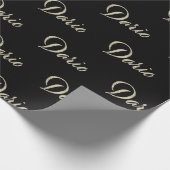 Dario Vorname Name edles Geschenkpapier Papier (Hoek)