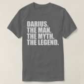 DariusDarius Naam Darius Voornaam T-shirt (Design voorkant)