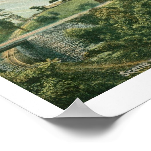 Darjeeling Himalayan Railway Briefkaart Poster (Hoek)