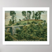 Darjeeling Himalayan Railway  Briefkaart Poster (Voorkant)